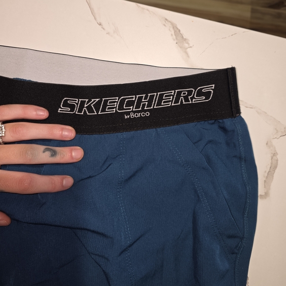 Skechers Women's Teal Scrub Bottoms - Picture 2 of 3